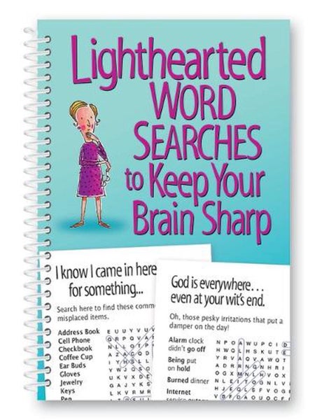 Lighthearted Word Searches to Keep Your Brain Sharp by Product Concept Editors - Carousel 1