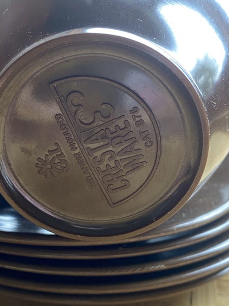 RETRO VINTAGE COLLECTABLE ~ CRESTAWARE CUP & SAUCER SET OF 5 Carousel 2