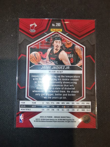 Jaime Jaquez Jr. NBA Heat Mosaic City Edition Rookie Card RC Carousel 2