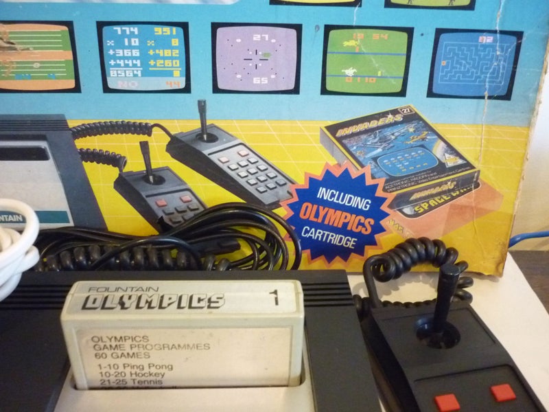 FOUNTAIN VIDEO SYSTEM. NEW ZEALAND MADE. RARE IN BOX Carousel 7