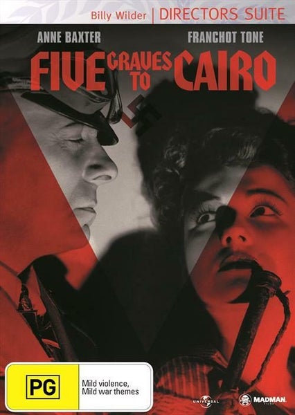 FIVE GRAVES TO CAIRO (DVD) Carousel 1