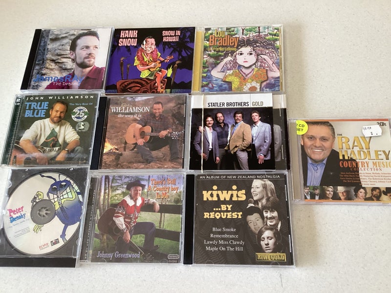Bulk CD’s - John Williamson, Hank Snow, Statler Brothers price per each Carousel 1