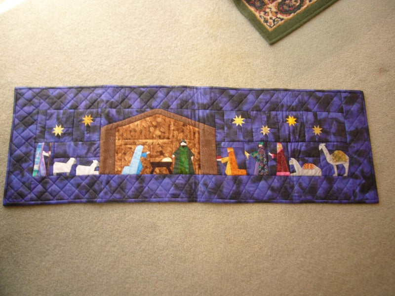 Christmas Nativity Quilt Carousel 1