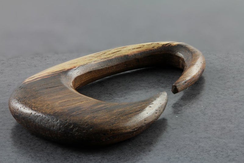 Exotic Sono Wood Tapered Hangers Carousel 1