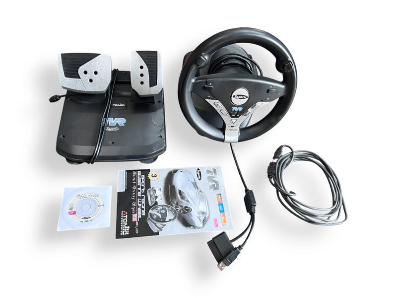 PS3 RACING WHEEL + PEDALS - Steering Wheel + Pedals - Sagaris Atomic TVR - SO... Carousel 2