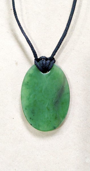 Pounamu oval with adjustable cord Carousel 1