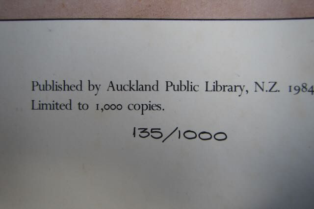 PLAN OF THE TOWN OF AUCKLAND by Charles Heaphy 1851 - Limited Edition Carousel 2