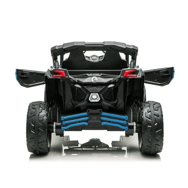 Kids' Ride-On UTV - Can-Am Maverick 24V Electric Car (Blue) Carousel 9