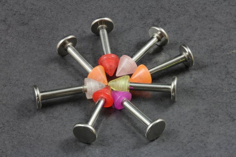 Glow Acrylic Cone Labret **Sale** Carousel 1