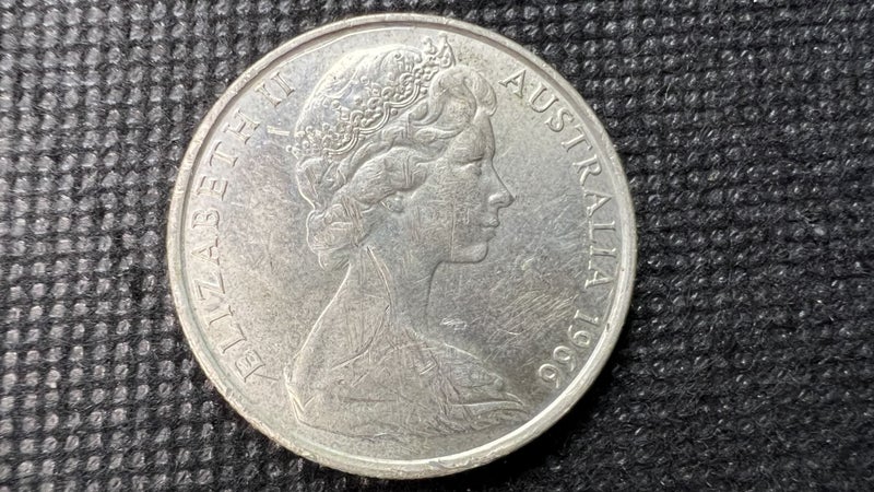 1966 Australian Silver Fifty Cent Coin - Higher Grade - Lot F75 Carousel 2
