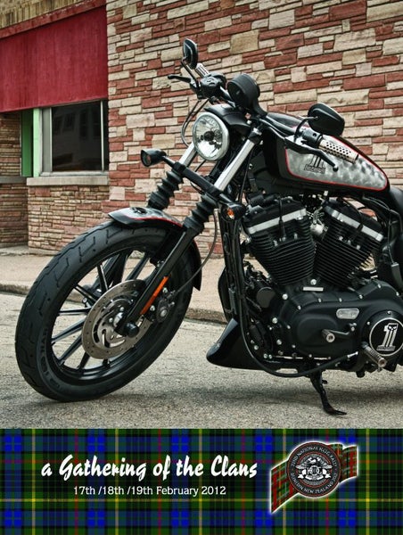 Harley Davidson Artwork - Canvas Carousel 1