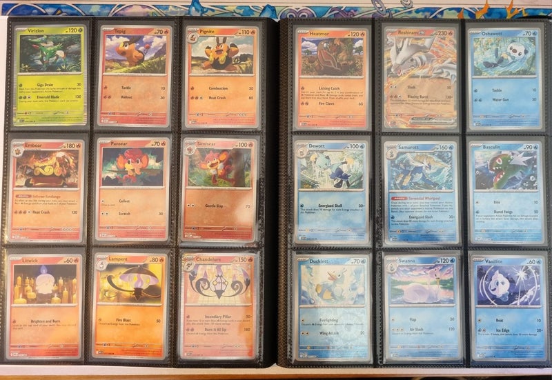 Pokémon White Flare Set (86/86) with folder $1 res! Carousel 2