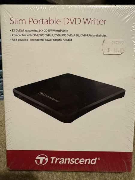 Slim Portable DVD Writer Carousel 1