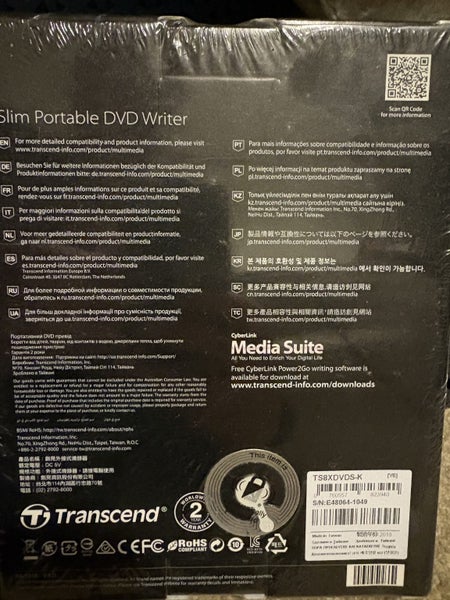 Slim Portable DVD Writer Carousel 2