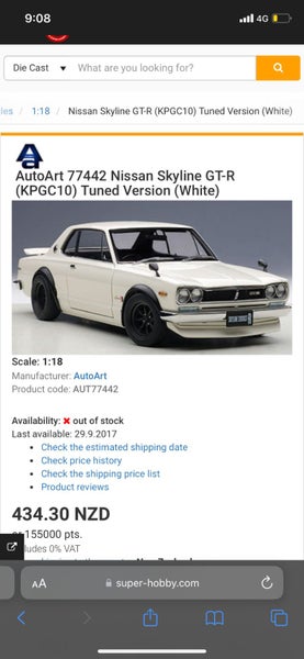 Autoart Nissan skyline GTR KPGC10 tuned version Carousel 1