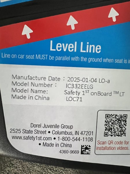 Brand new Safety First Onboard 35 Infant Capsule Monument Carousel 3