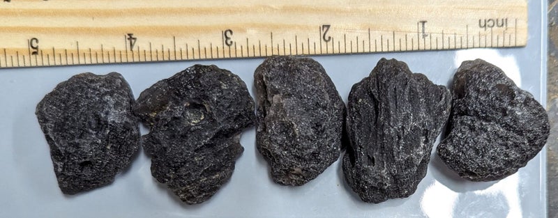 AGNI MANITITE OBSIDIAN pseudo Tektite PEARL OF DEVINE FIRE Wish Crystals (T1692) Carousel 1