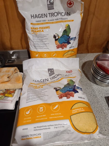 Parrot chick Hand feeding formula Hagen 10kg Carousel 1