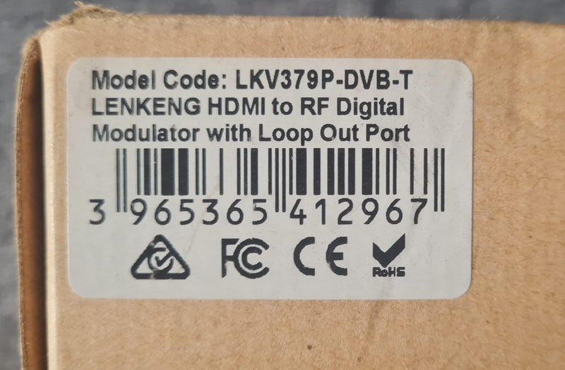 Lenkeng HDMI DVBT Modulator Carousel 2