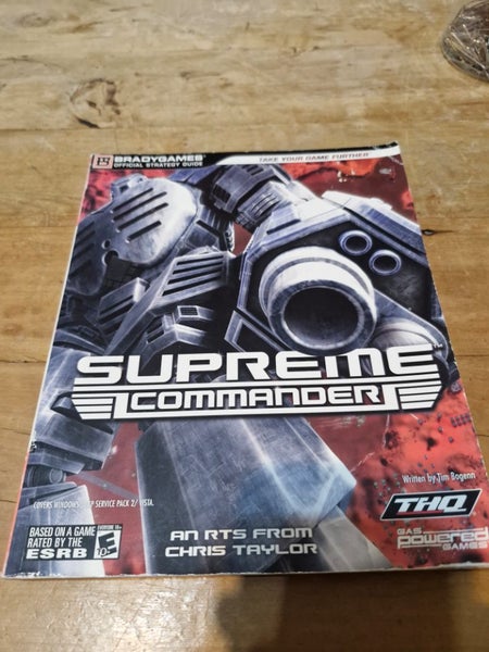 Supreme Commander Bradygames Official Strategy Guide Carousel 1