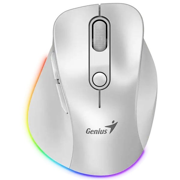 Genius Ergo 9000S Pro-W Genius Ergo 9000S Pro Silent Ergo Mouse - White [Ergo Carousel 2