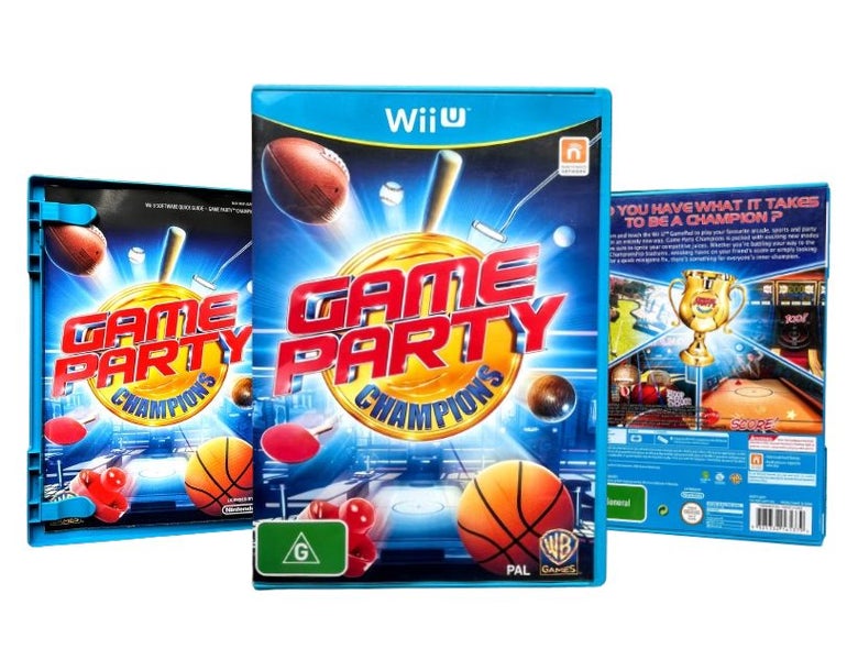 GAME PARTY CHAMPIONS (Wii U) *EXCELLENT & COMPLETE* Carousel 1
