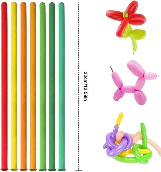 200pcs Party Balloon Animal Making Twisting Long Balloons Carousel 2