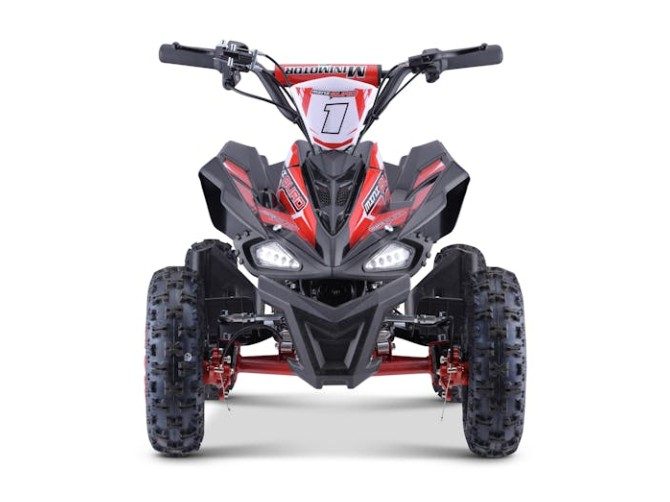 Kids Mini Quad Bike 800W Electric Red Carousel 2