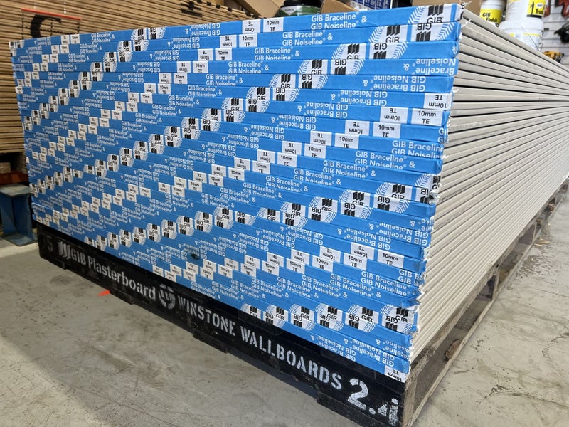 !! Super Deal !! GIB Noiseline Board 10mm 2400x1200mm (Delivery within Auckland) Carousel 1