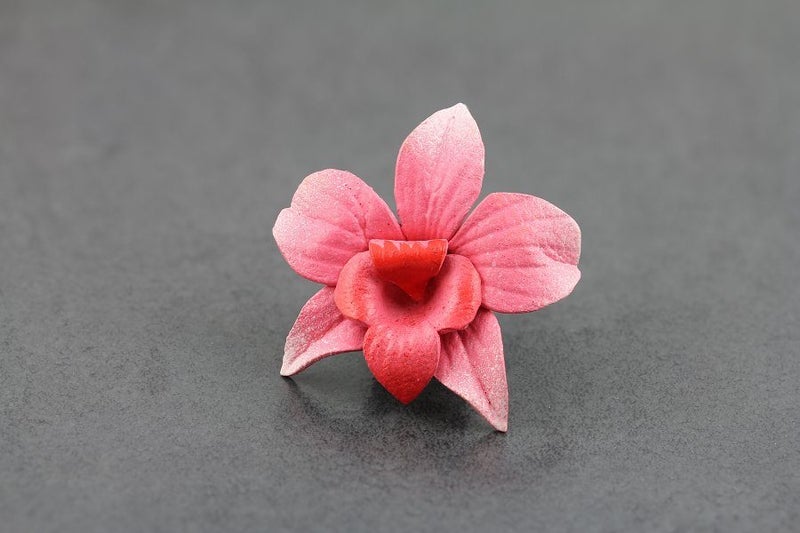Pink Magnolia Leather Flower Plugs **Sale** Carousel 1