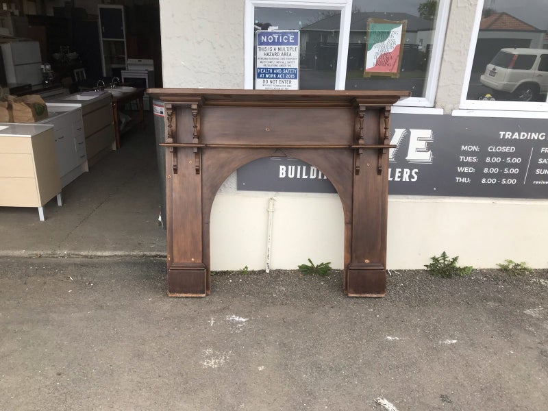 Rimu Fireplace Surround - ##3996. Carousel 1