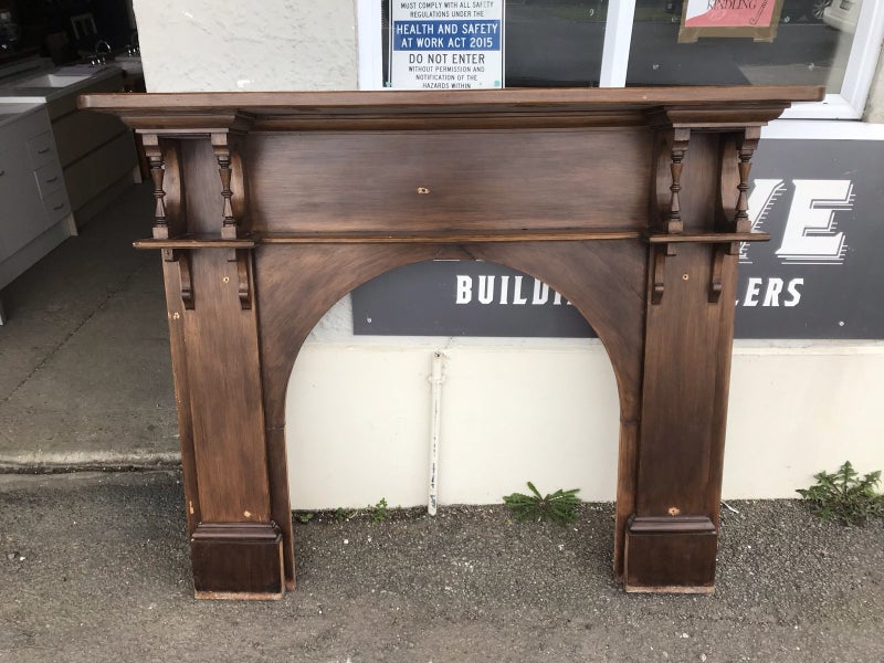 Rimu Fireplace Surround - ##3996. Carousel 2