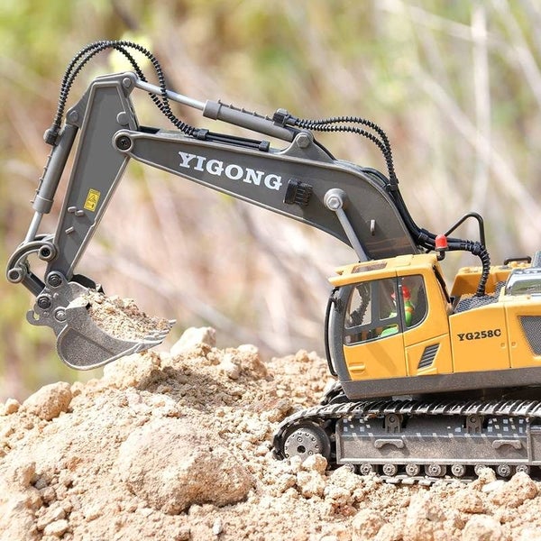Remote Control Engineering Vehicles Series - Excavator Rump Truck Bulldozer All Carousel 2