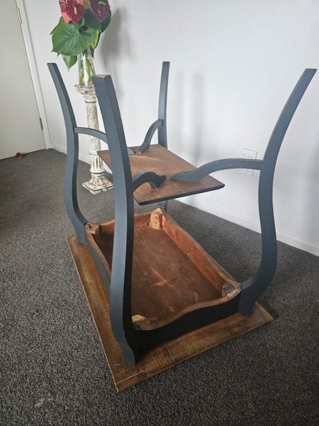 Vintage oak table refurbished Carousel 2