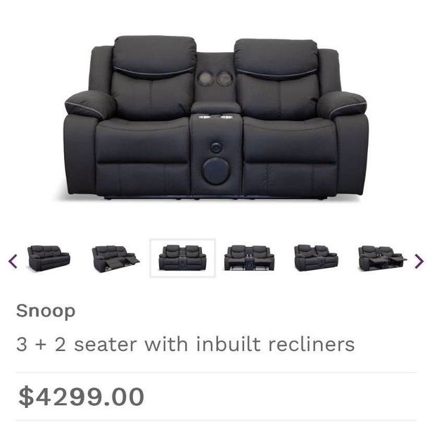 Recliner sofa Carousel 1