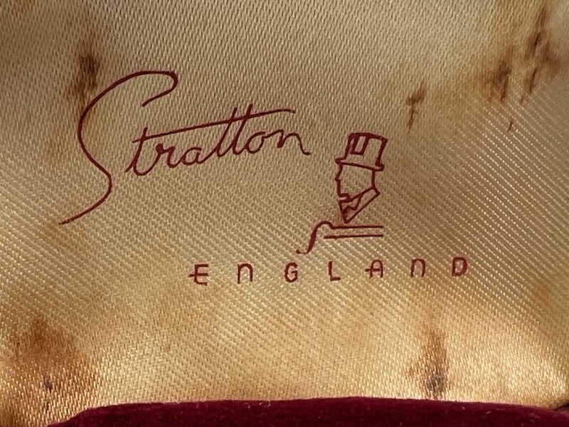 Vintage Stratton Cufflinks Set: 1961 Gifted Engraved Keepsake Carousel 11