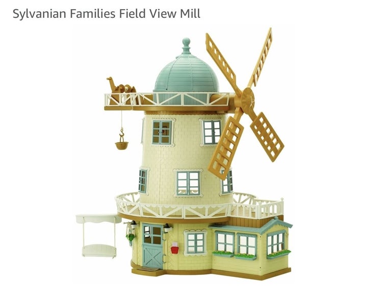 Sylvanian Field View Mill Carousel 1