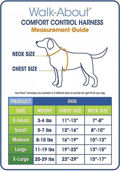 Four Paws Walk-About Comfort Control Harness - No Pull Dog Harness Carousel 2