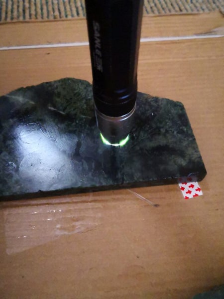 Pounamu greenstone carving Tiki slab Carousel 11