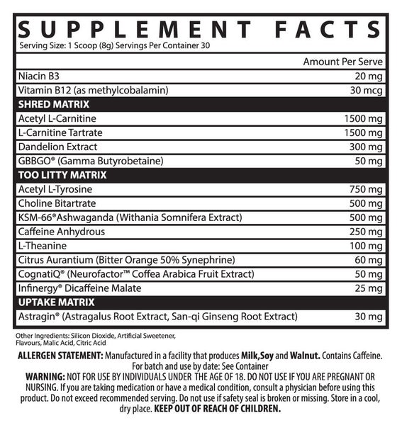 Inspired Shred Fat Burner Carousel 2