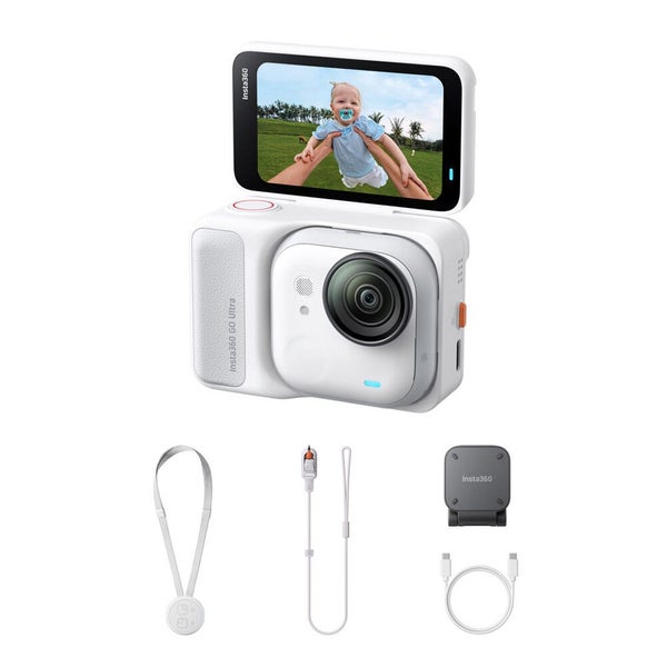 Insta360 GO Ultra Standard Bundle - Arctic White Carousel 1