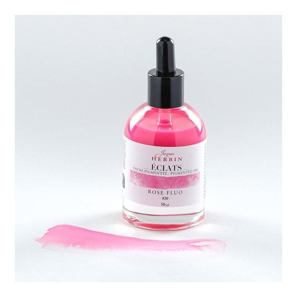 Jacques Herbin Fluoro Pink Pigmented Ink 50ml C16820T Carousel 3