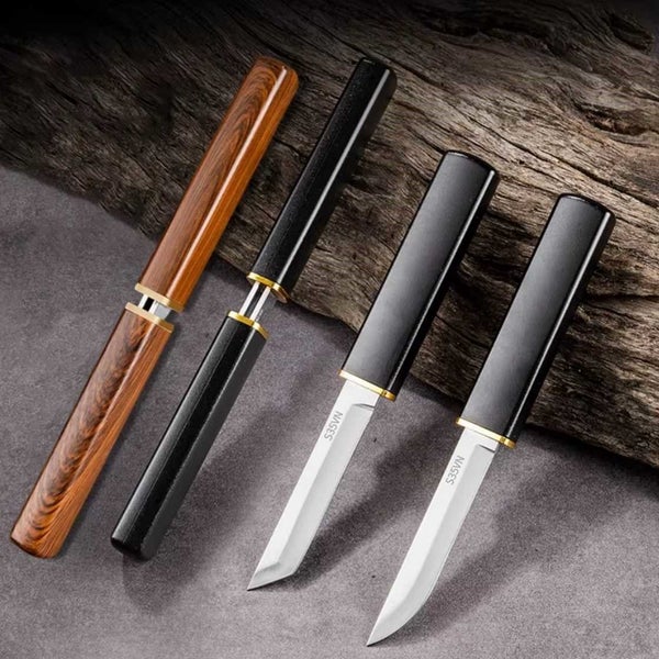 Brand New Wood Grain Cleaver Butcher Meat Paring Kitchen knife *Clearance* Carousel 1