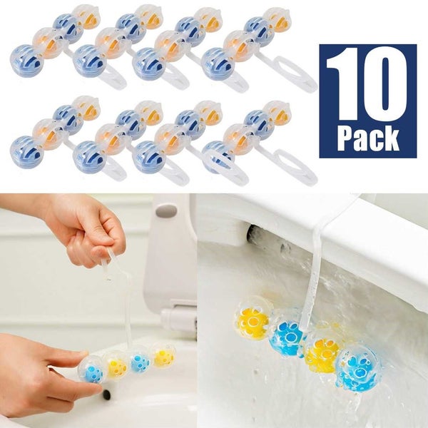 10 Pack Toilet Bowl Freshener Ball Toilet Cleaner *Local Clearance* Carousel 5