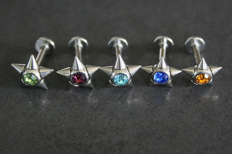 Jeweled Spike Labrets **Sale** Carousel 1