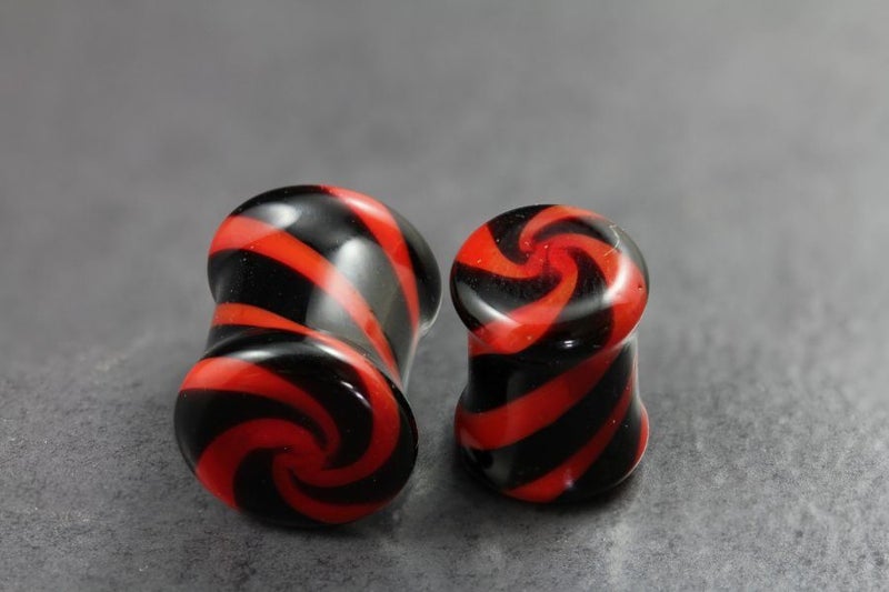 Pyrex Glass Black and Red Licorice Plug **Sale** Carousel 1