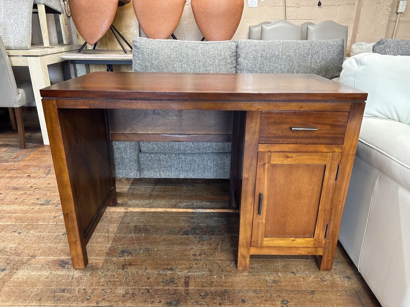 Solid Mahogany Timber Writing Desk Carousel 2