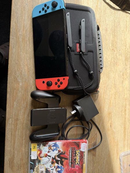 OLED Nintendo Switch with Game Carousel 2