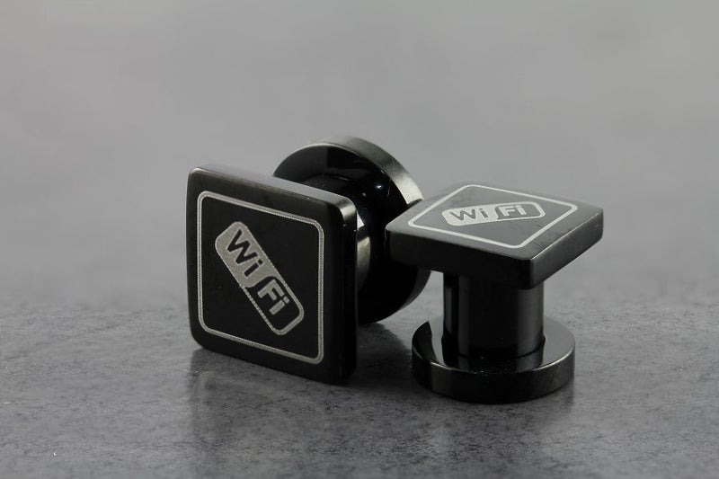 Steel PVD Coated WIFI Plugs Carousel 1