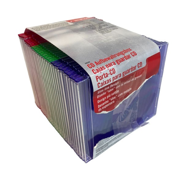 Imation 30x Slim Design CD Jewel Cases Carousel 3